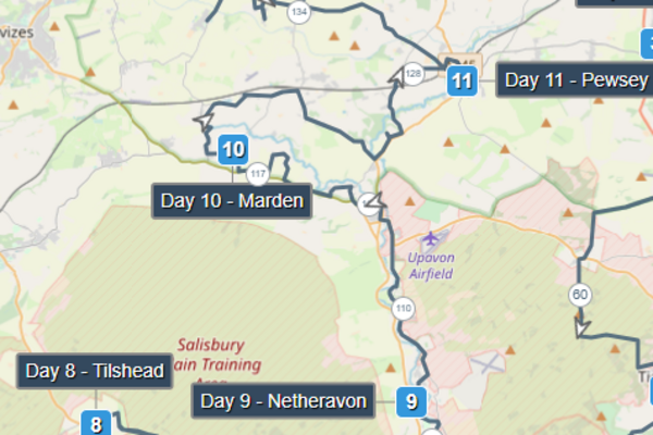 Netheravon - Marden - Pewsey