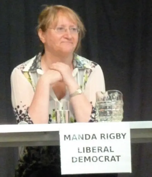 Manda at Pewsey Hustings April 16 2015