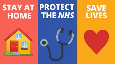 Stay at Home. Protect the NHS. Save Lives.